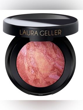 Laura Geller Baked Blush-N-Brighten Marbled Blush in Tropic Hues New in Box